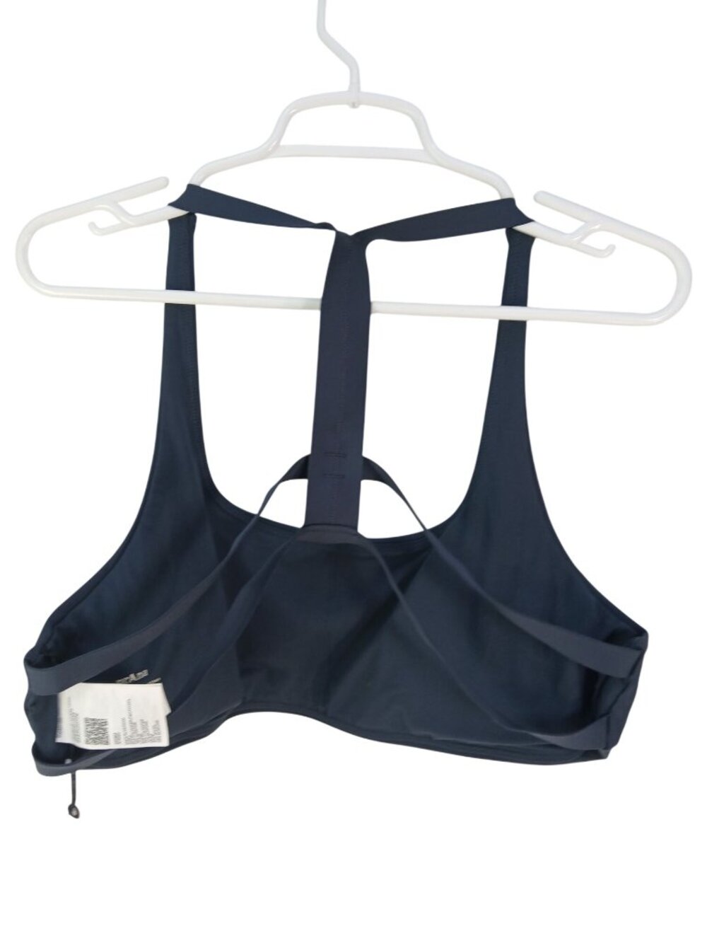 Prana Womens Sculpt Deep Breath Bra Size XXL Gray Strappy Yoga Sports Athleisure - Picture 3 of 8